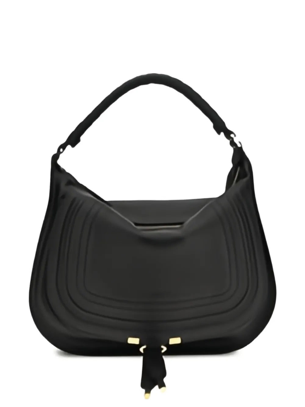Chloe Chloe Marcie Slouch Leather Hobo Bag — Same as shown — Size One Size — Front View