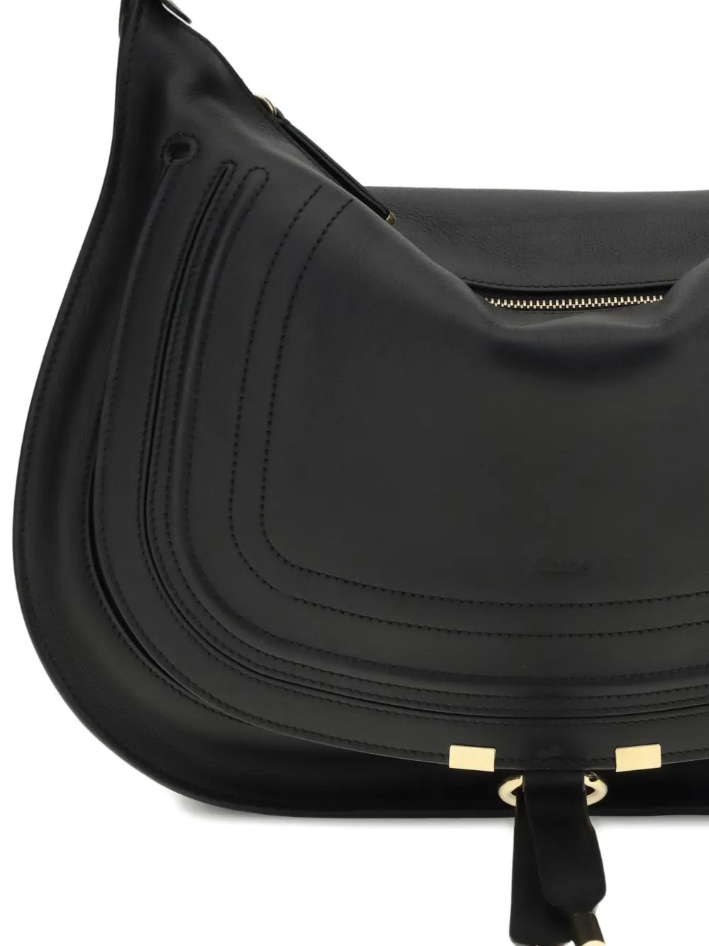 Chloe Chloe Marcie Slouch Leather Hobo Bag — Same as shown — Size One Size — Back View
