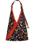 Multitudes Bags Valeria Pleated Polka Dot Shoulder Bag — Same as shown — Size One Size — Front View