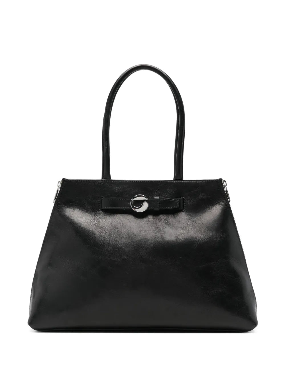 Coperni Buckle Fastening Leather Shoulder Bag — Same as shown — Size One Size — Front View