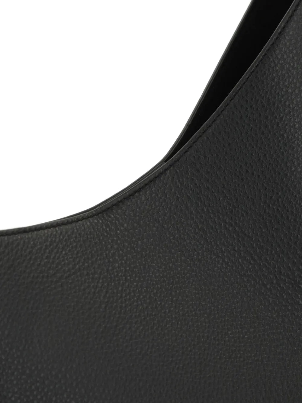 Aesther Ekme Grained Leather Shoulder Bag — Same as shown — Size One Size — Top View