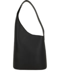 Aesther Ekme Grained Leather Shoulder Bag — Same as shown — Size One Size — Front View