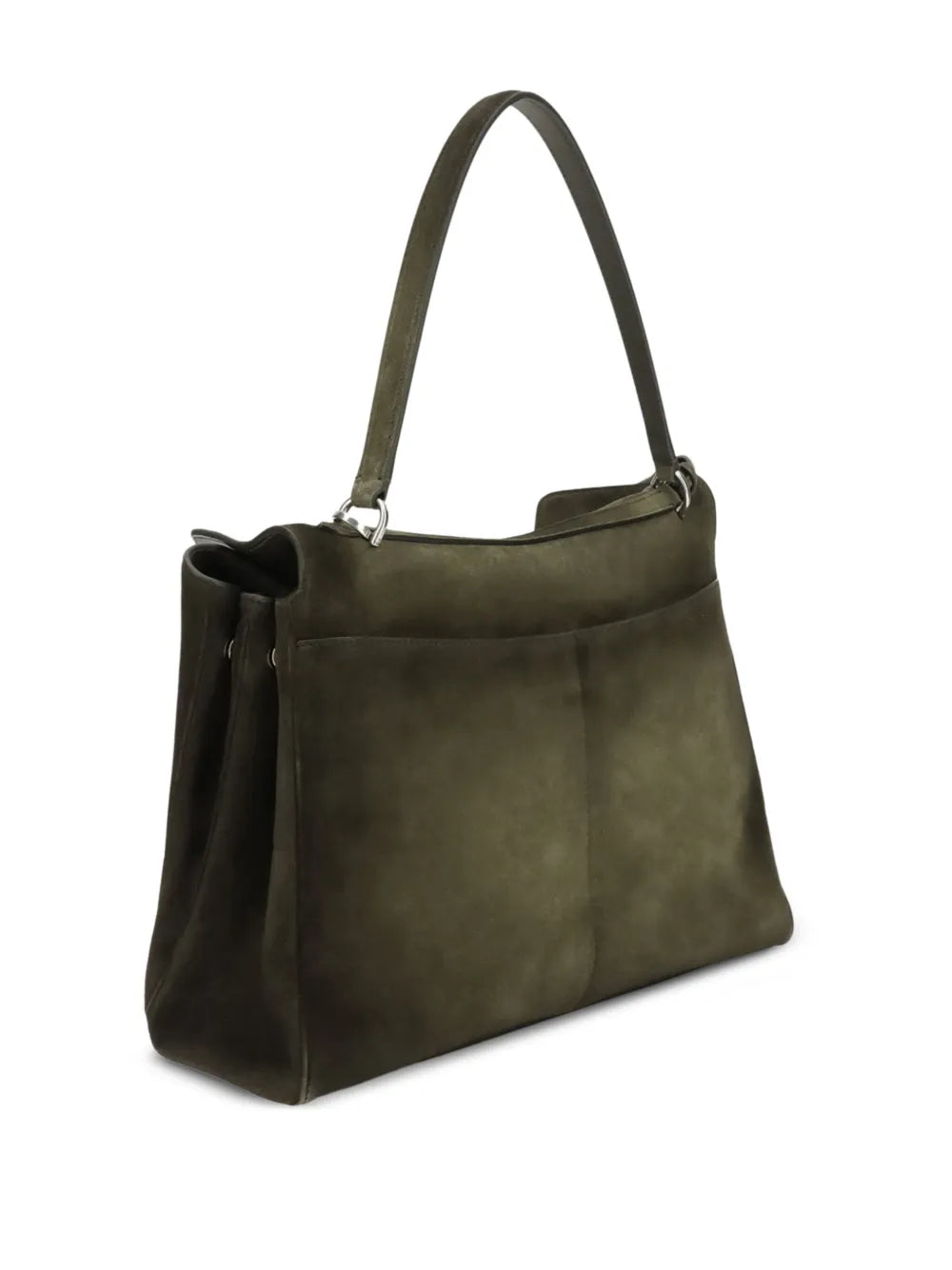 Balenciaga Medium Rodeo Top Handle Suede Shoulder Bag — Same as shown — Size One Size — Side View
