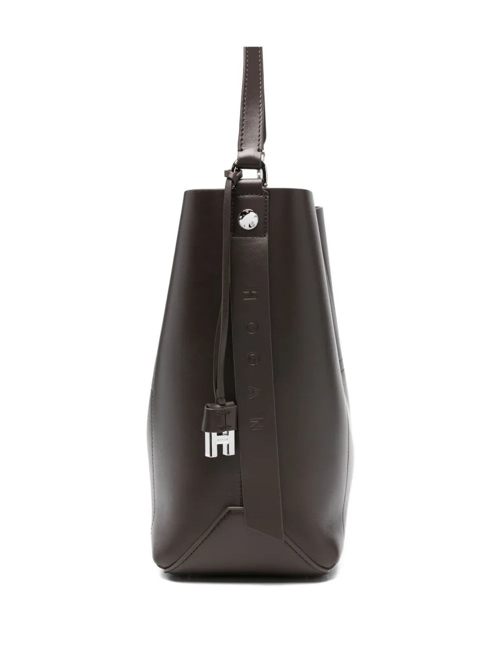 Hogan Panelled Shoulder Bag — Same as shown — Size One Size — Top View