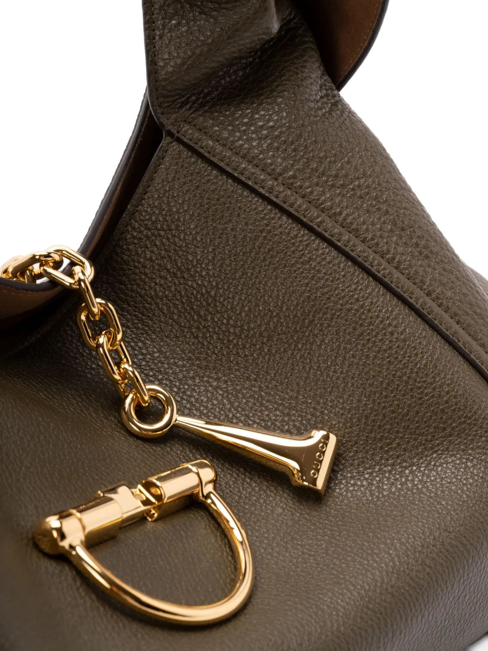 Gucci Maxi Softbit Leather Shoulder Bag — Same as shown — Size One Size — Detail View