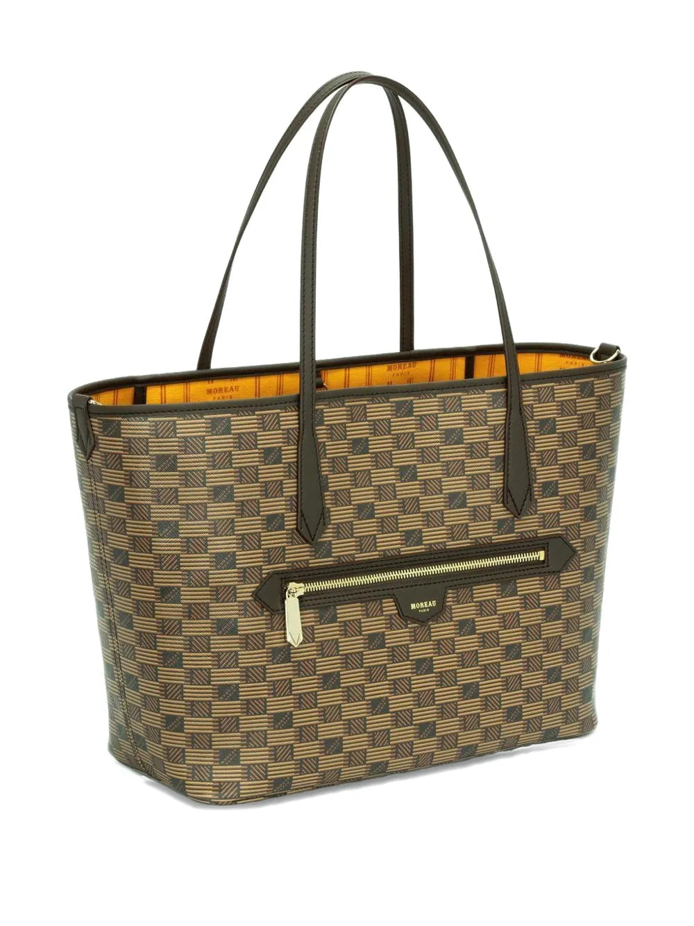 Moreau Medium Monaco Geometric Pattern Shoulder Bag — Same as shown — Size One Size — Back View