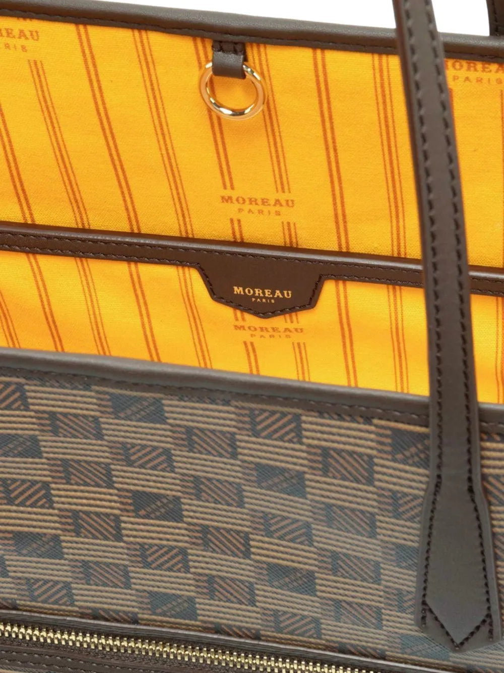 Moreau Medium Monaco Geometric Pattern Shoulder Bag — Same as shown — Size One Size — Top View