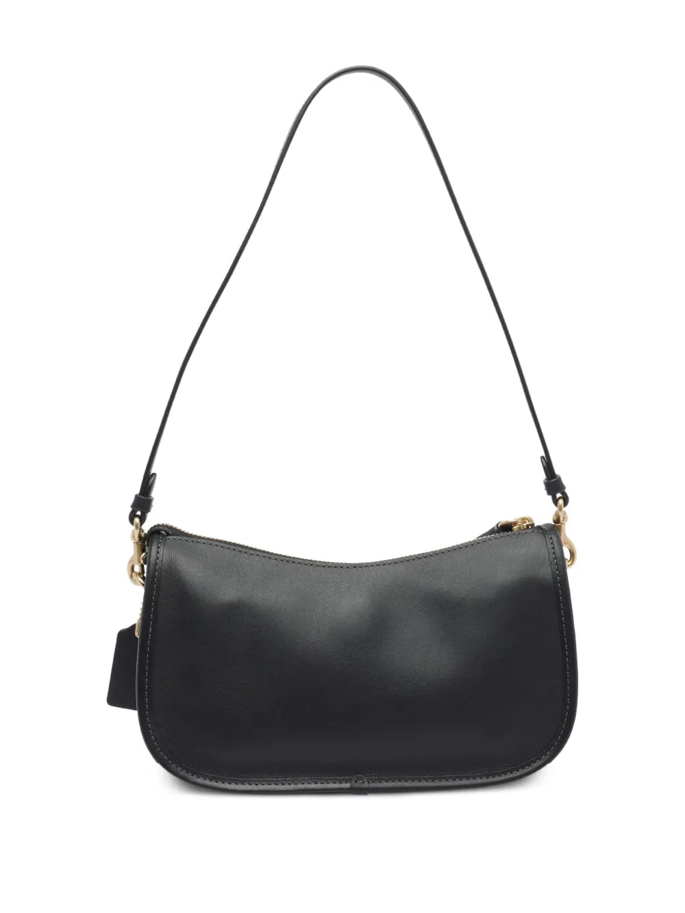 Coach Zip Closure Chain Strap Shoulder Bag — Same as shown — Size One Size — Side View