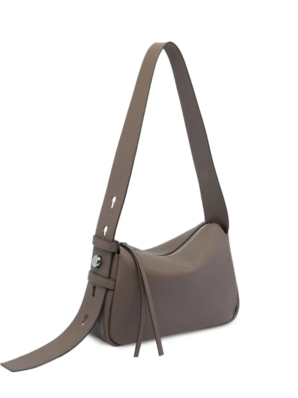 Tory Burch Small Zip Fastening Leather Shoulder Bag — Same as shown — Size One Size — Front View