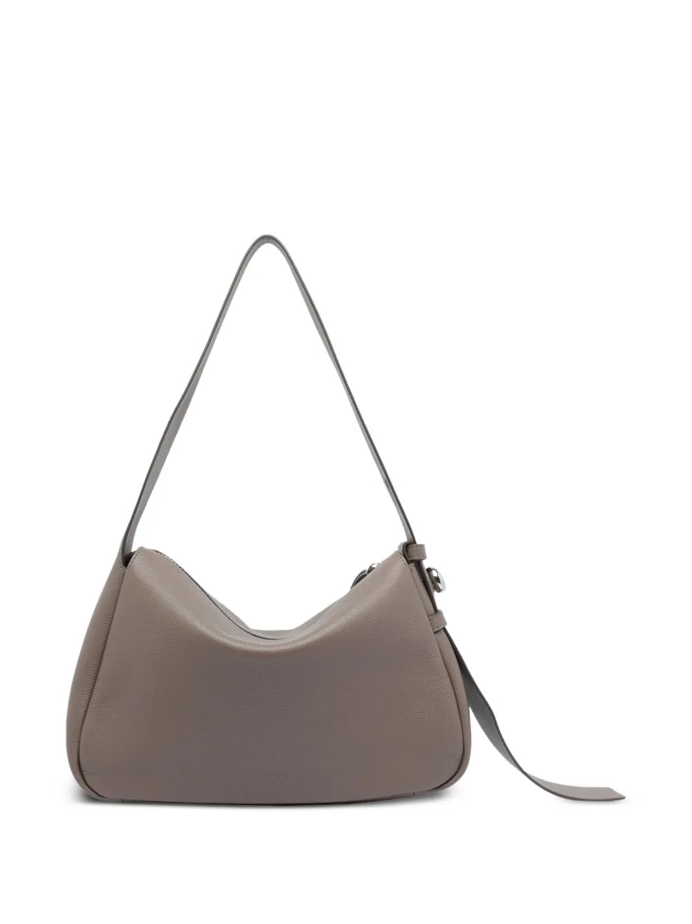 Tory Burch Romy Zip Fastening Leather Shoulder Bag — Same as shown — Size One Size — Side View