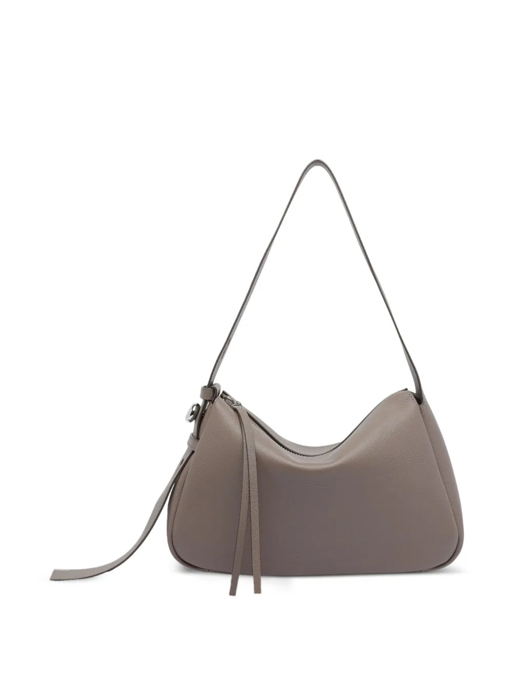 Tory Burch Romy Zip Fastening Leather Shoulder Bag — Same as shown — Size One Size — Back View