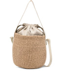 Chloe Woven Top Handle Shoulder Bag — Same as shown — Size One Size — Front View