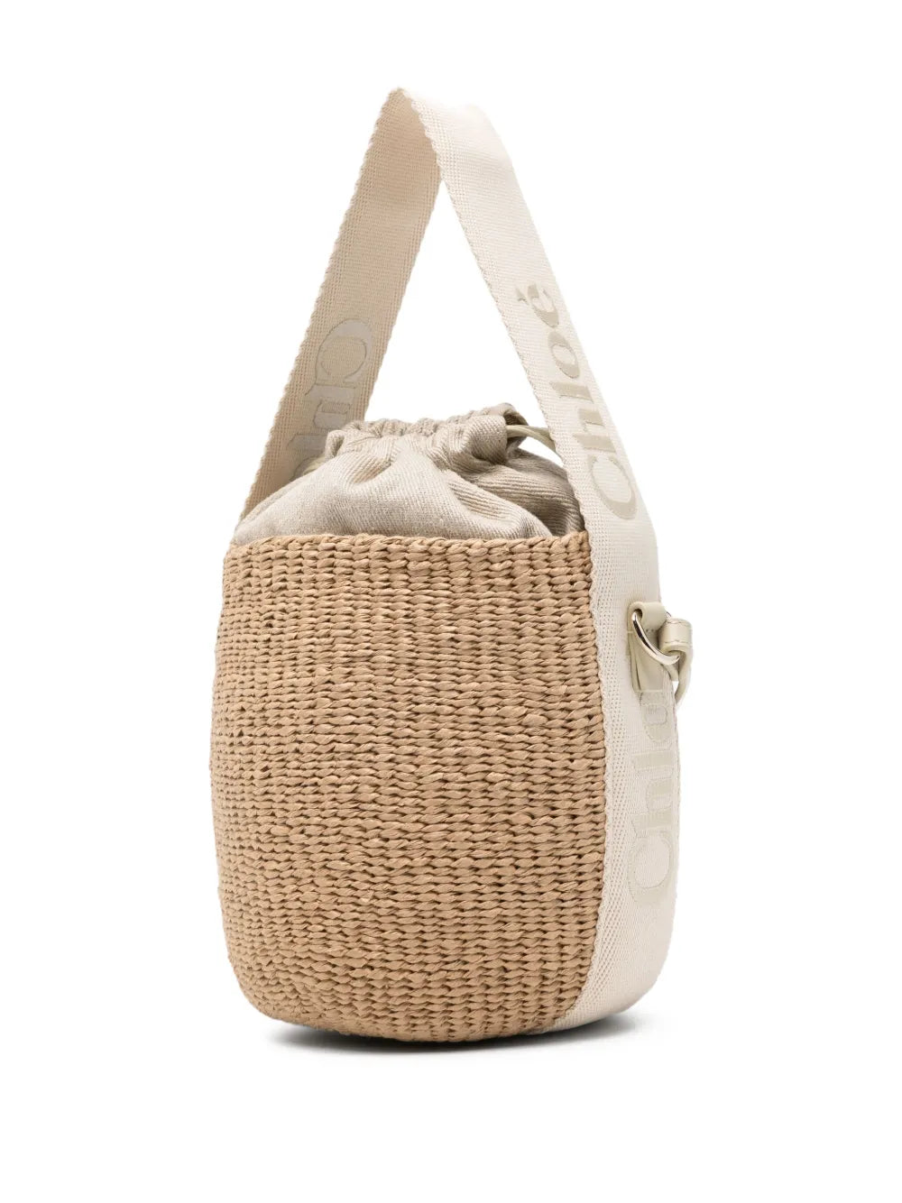 Chloe Woven Top Handle Shoulder Bag — Same as shown — Size One Size — Back View