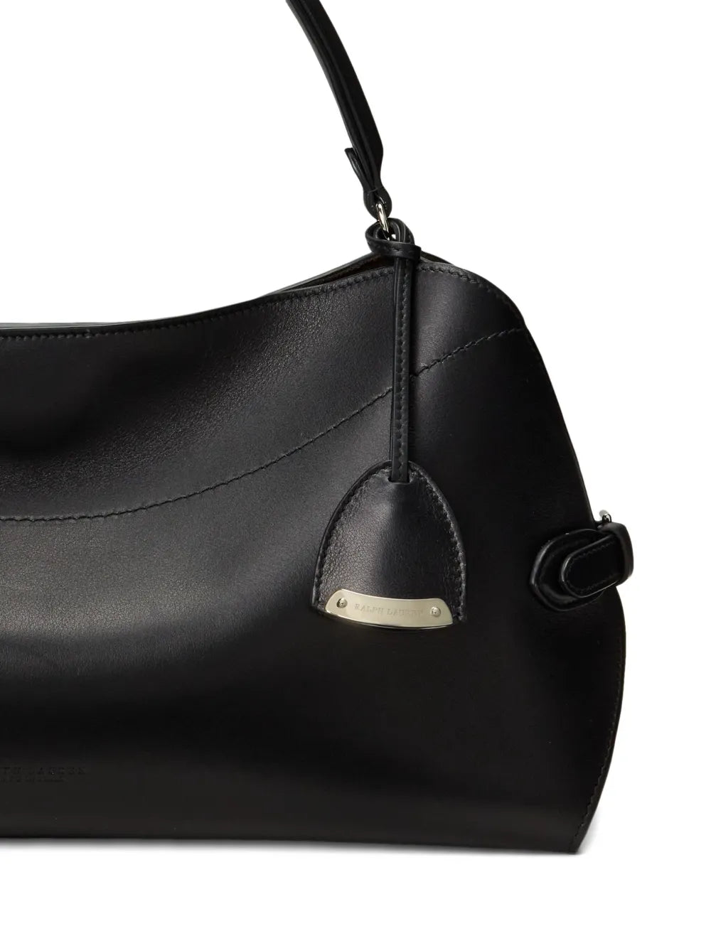 Ralph Lauren Collection Leather Shoulder Bag — Same as shown — Size One Size — Top View