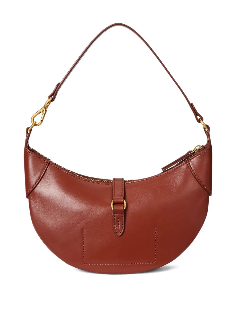 Polo Ralph Lauren Leather Shoulder Bag — Same as shown — Size One Size — Side View