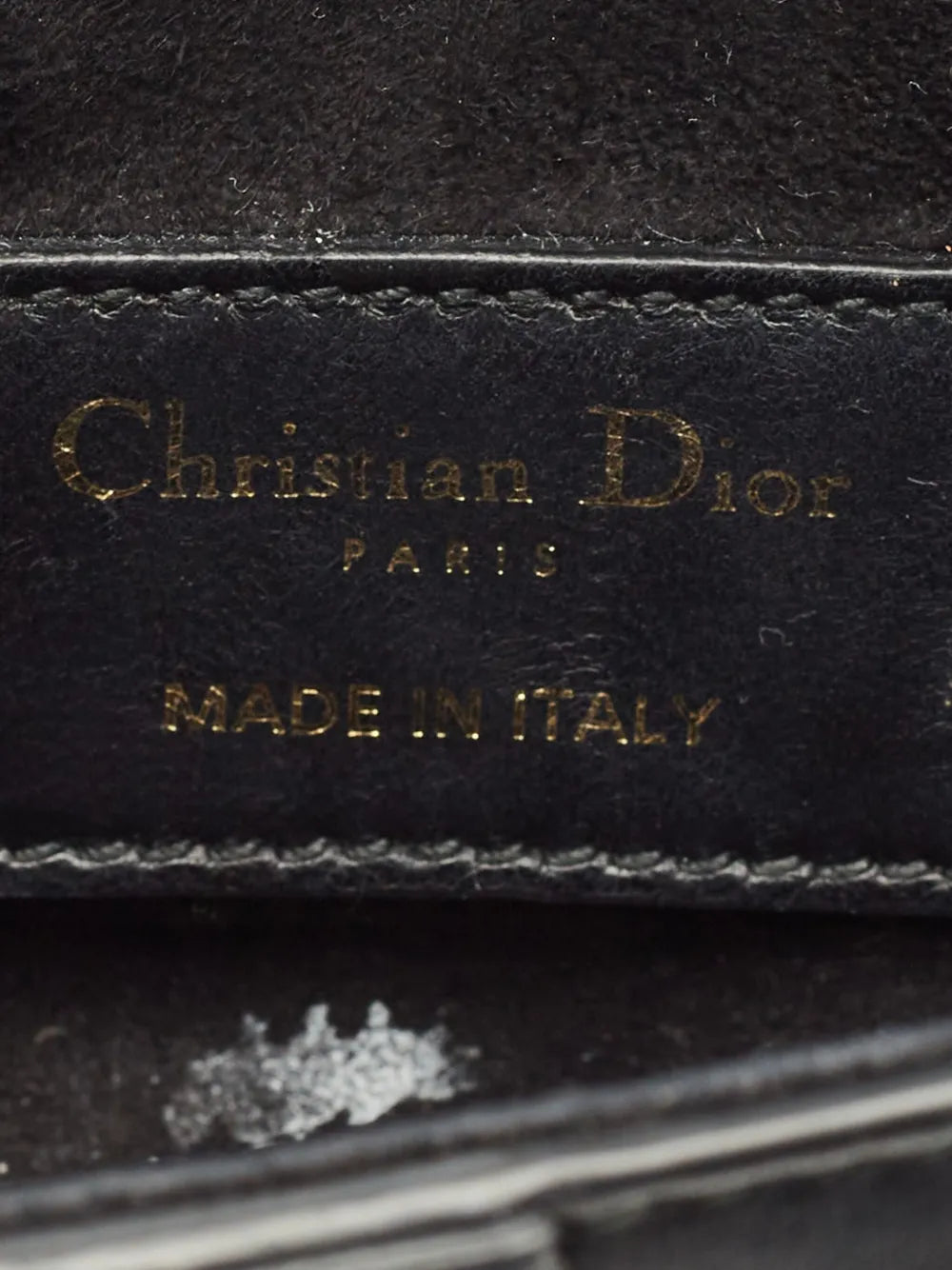 Christian Dior Pre Owned Mini Saddle Shoulder Bag — Same as shown — Size One Size — Back View