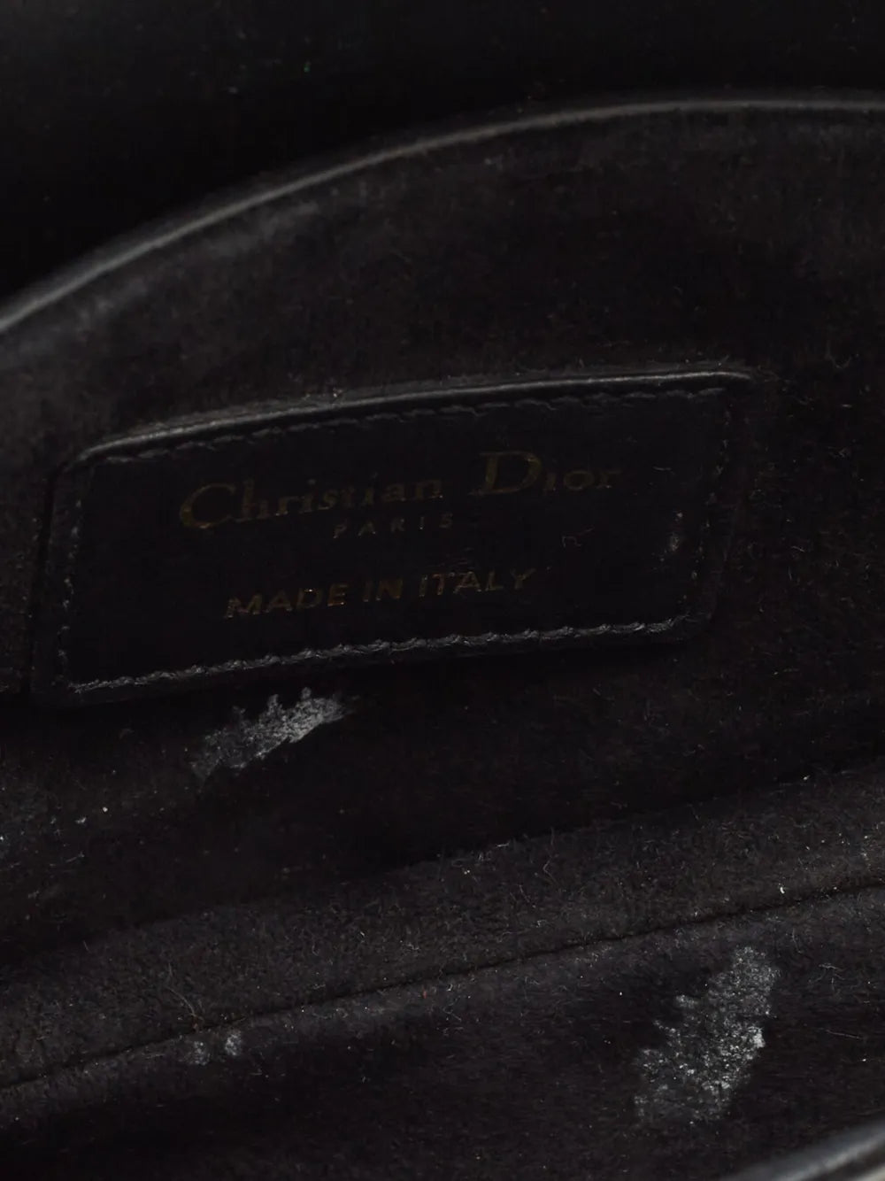 Christian Dior Pre Owned Mini Saddle Shoulder Bag — Same as shown — Size One Size — Side View