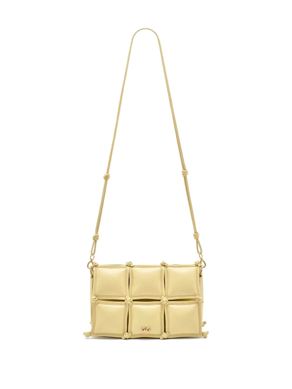 Cult Gaia Prue Knotted Padded Cross Body Bag — Same as shown — Size One Size — Side View