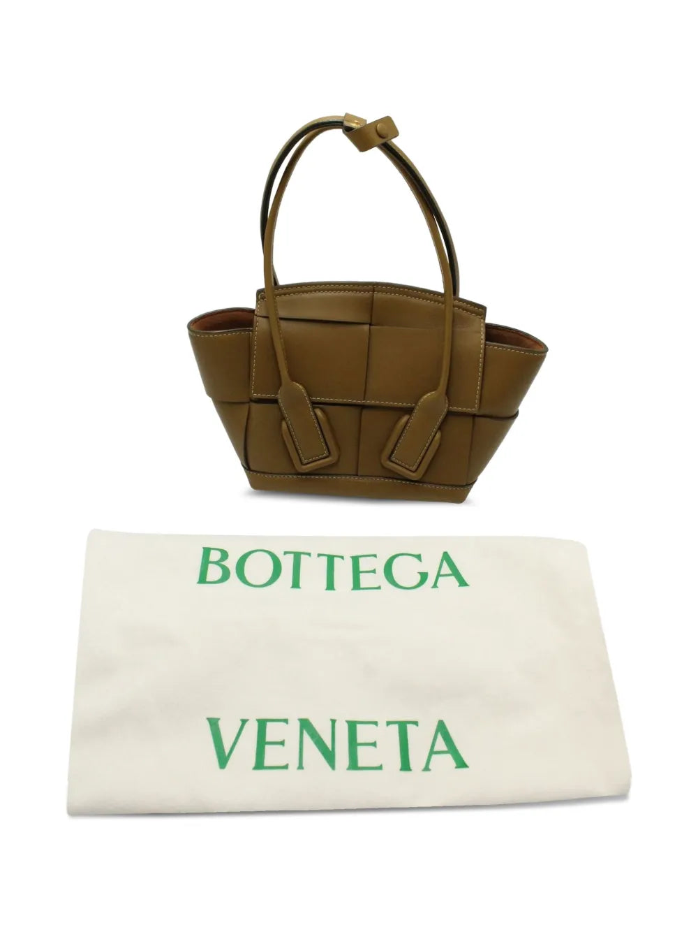 Bottega Veneta Pre Owned Mini Arco Tote Bag — Same as shown — Size One Size — Back View