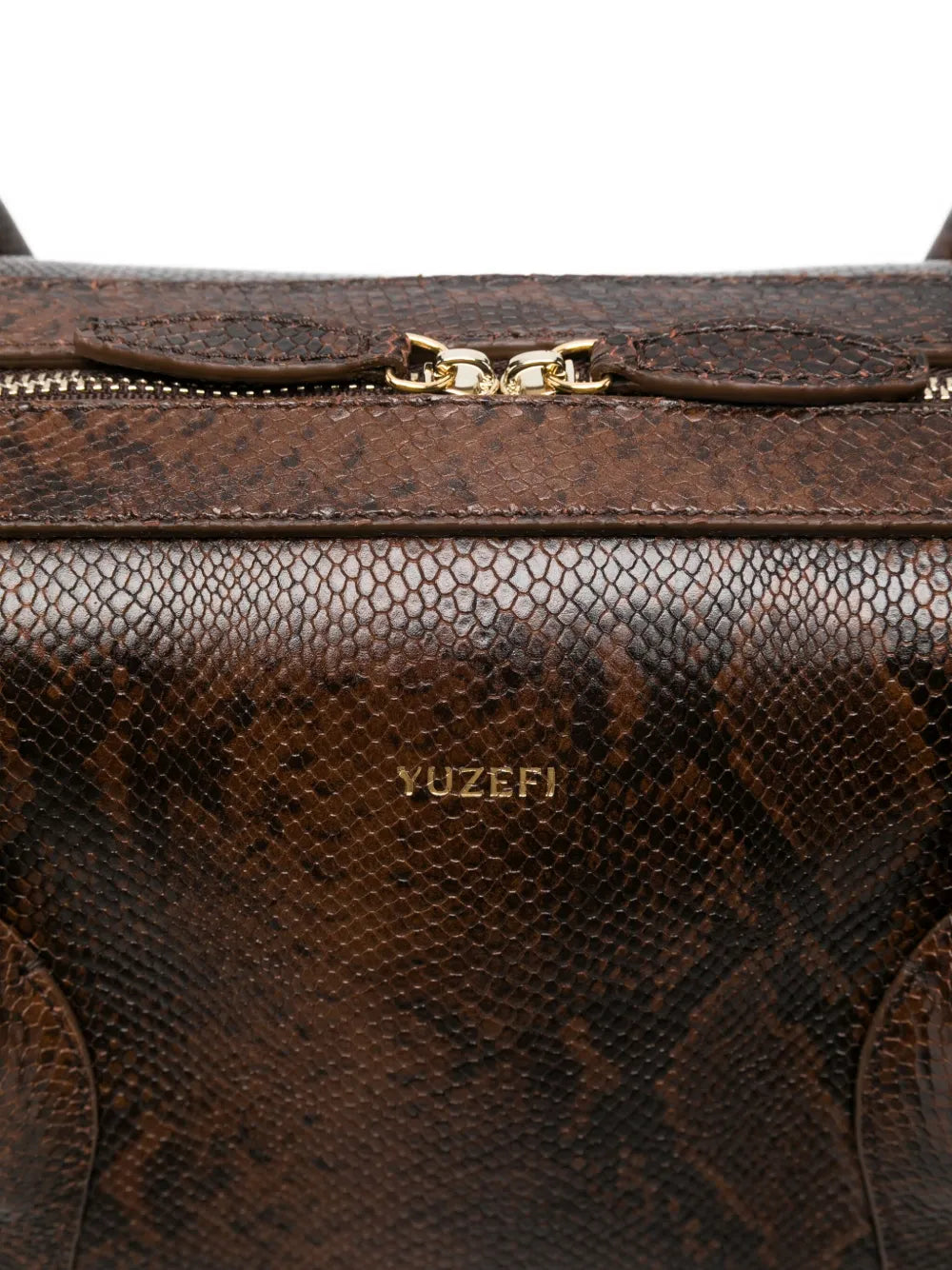 Yuzefi Brioche Leather Shoulder Bag — Same as shown — Size One Size — Top View