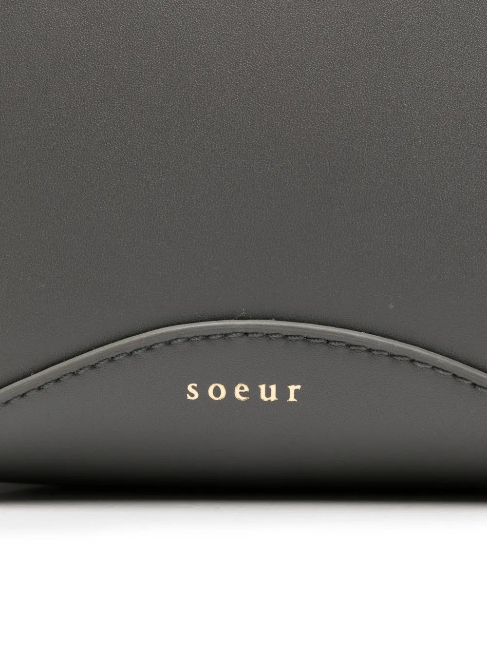 Soeur Leather Shoulder Bag — Same as shown — Size One Size — Back View