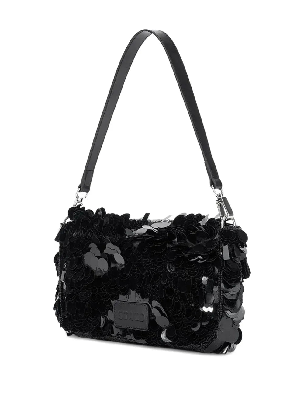 Staud Timmy Sequin Shoulder Bag — Same as shown — Size One Size — Back View