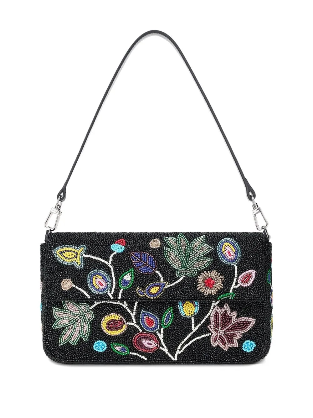 Staud Timmy Beaded Shoulder Bag — Same as shown — Size One Size — Back View