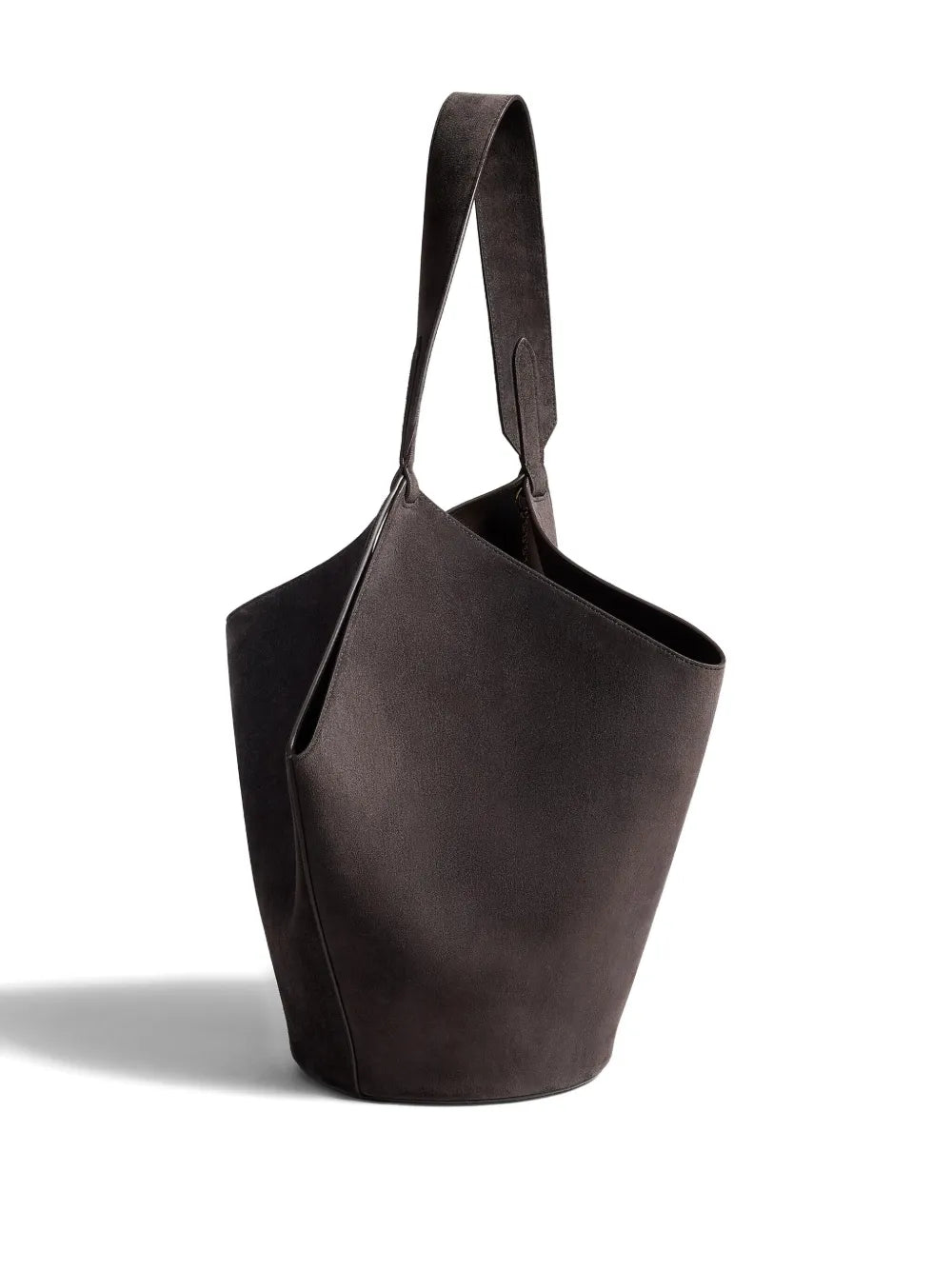 Khaite Suede Shoulder Bag — Same as shown — Size One Size — Detail View