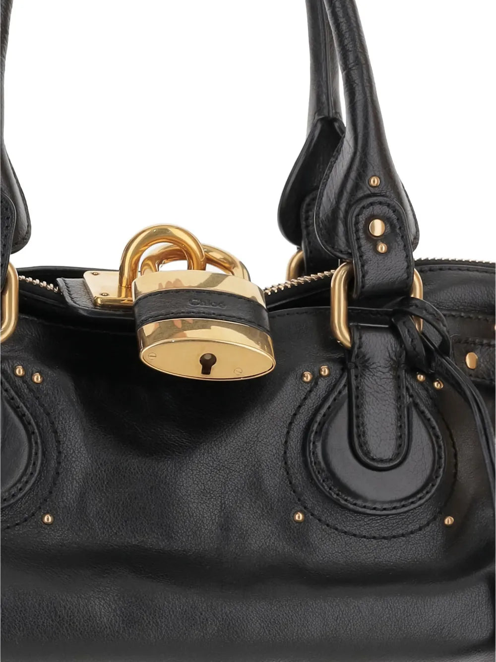 Chloe Paddington Leather Bag — Same as shown — Size One Size — Top View