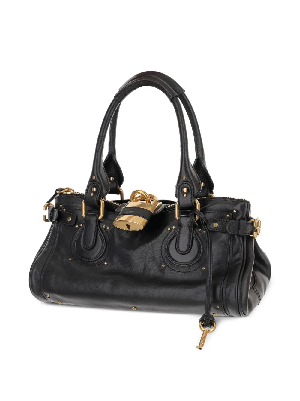 Chloe Paddington Leather Bag — Same as shown — Size One Size — Back View