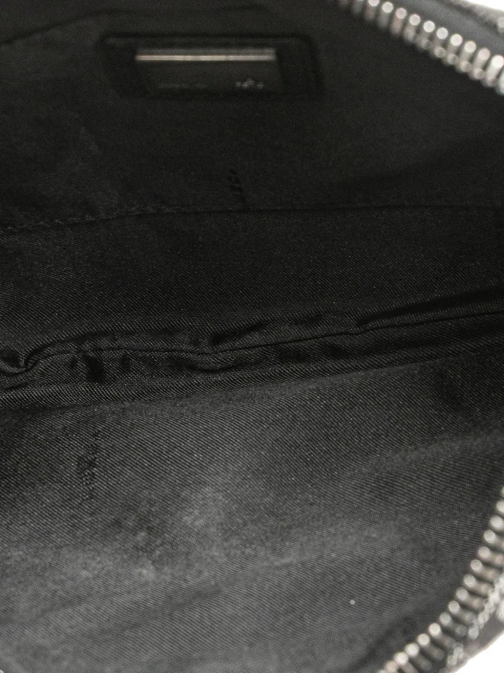 Fendi Pre Owned 2000 2010 Zucchino Denim Oyster Shoulder Bag — Same as shown — Size One Size — Detail View