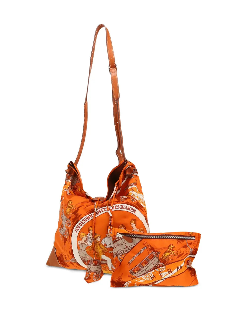 Hermes Pre Owned 2008 Silk City Shoulder Bag — Same as shown — Size One Size — Back View