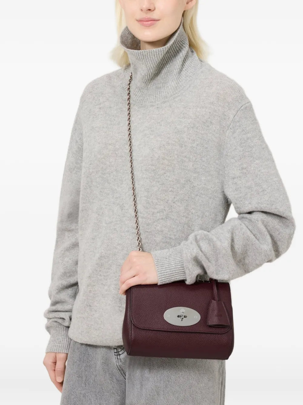 Mulberry Lily Shoulder Bag — Same as shown — Size One Size — Side View
