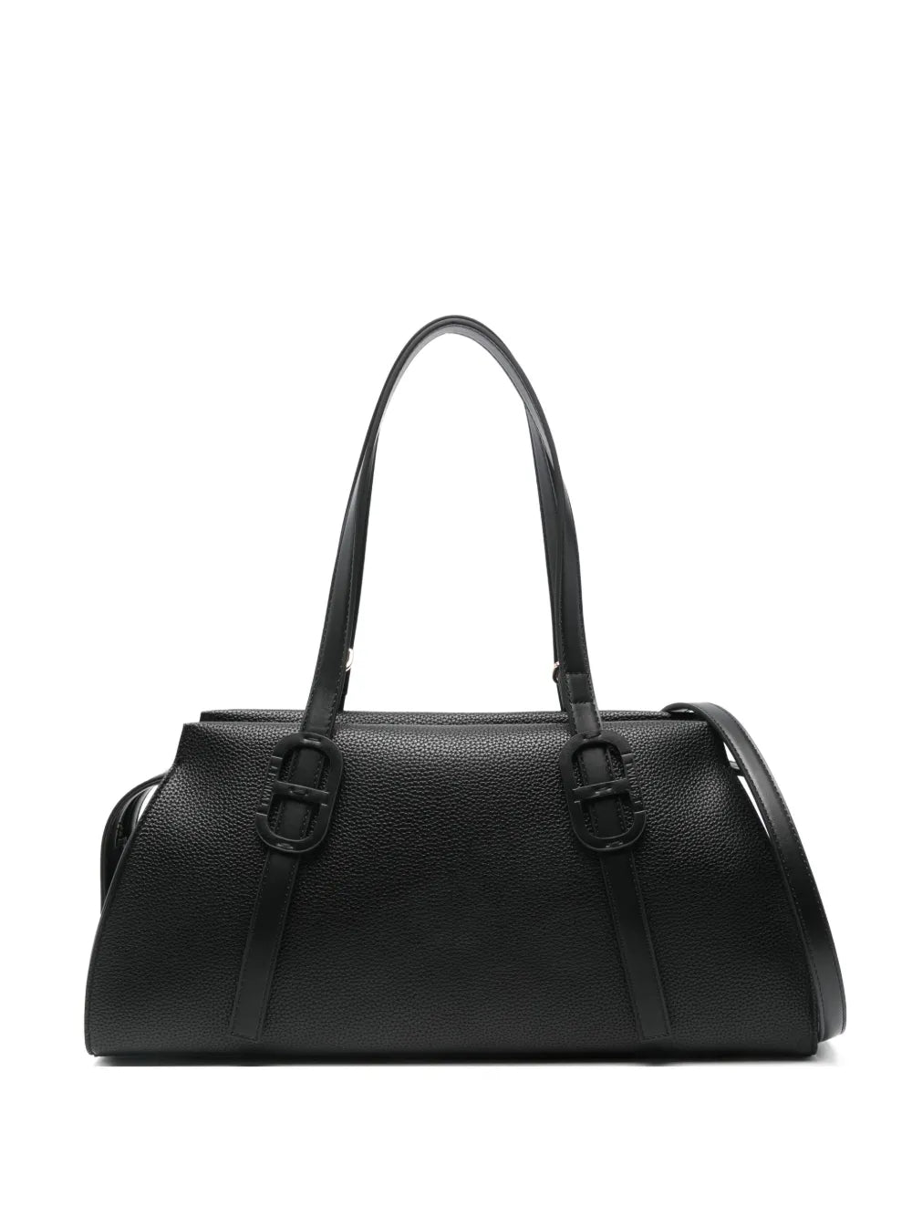 Twinset Leather Shoulder Bag — Same as shown — Size One Size — Front View