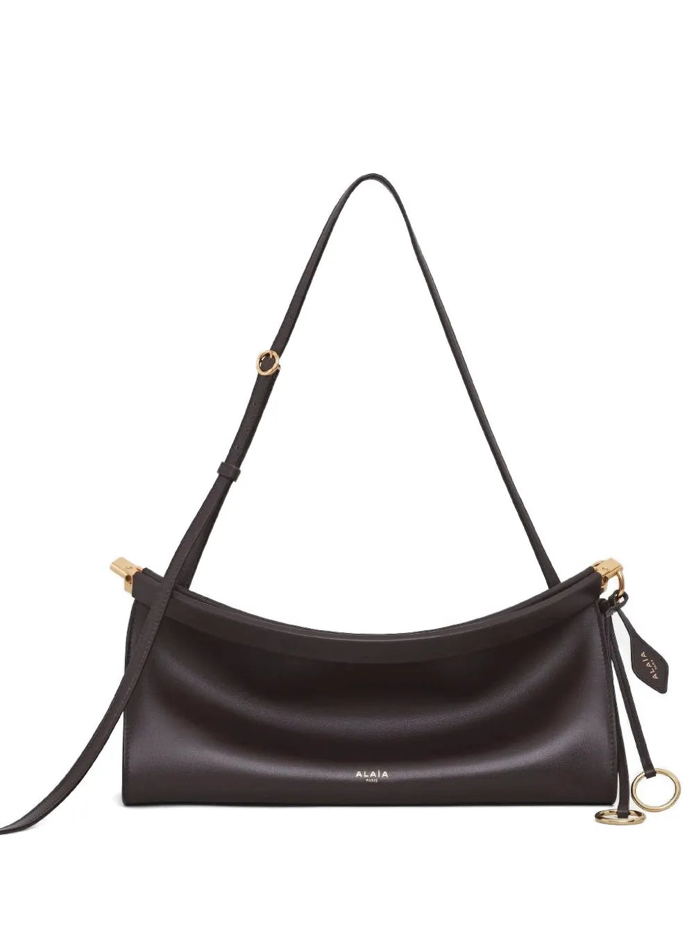 Alaia Medium Le Click East West Shoulder Bag — Same as shown — Size One Size — Front View