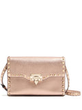 Valentino Garavani Small Rockstud Grainy Leather Crossbody Bag — Same as shown — Size One Size — Front View