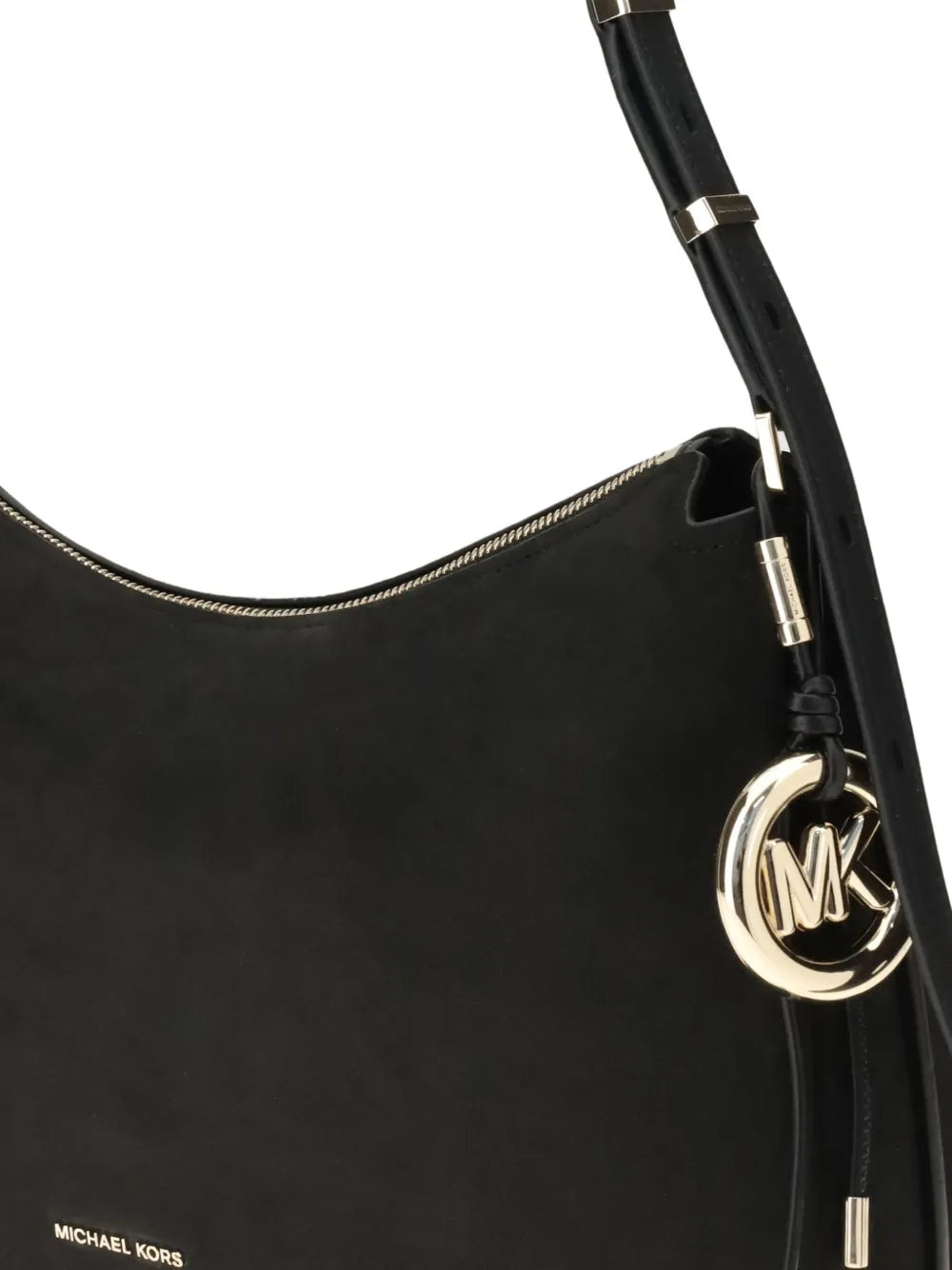 Michael Michael Kors Logo Charm Shoulder Bag — Same as shown — Size One Size — Top View
