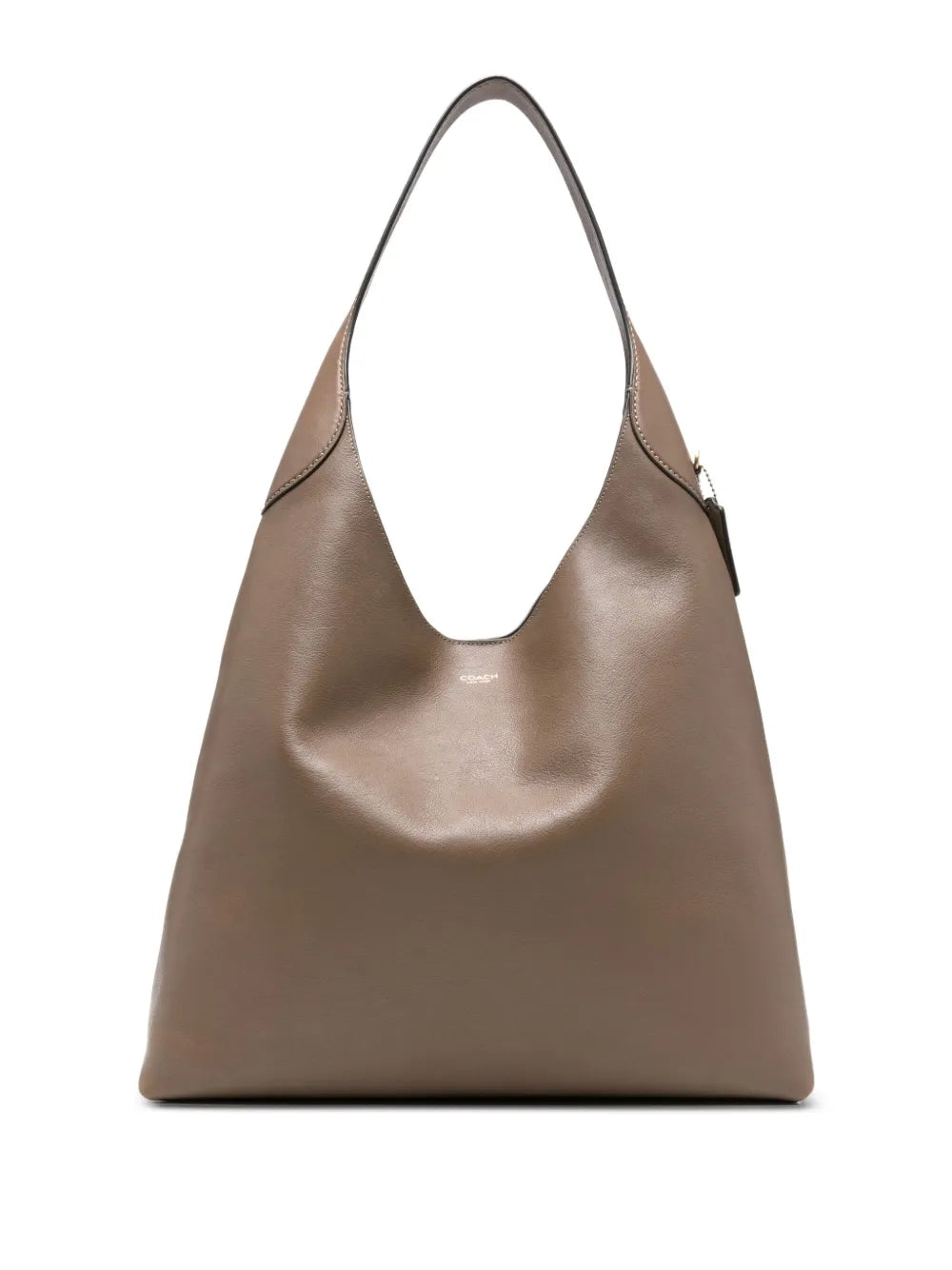 Coach 39 Brooklyn Leather Shoulder Bag — Same as shown — Size One Size — Front View