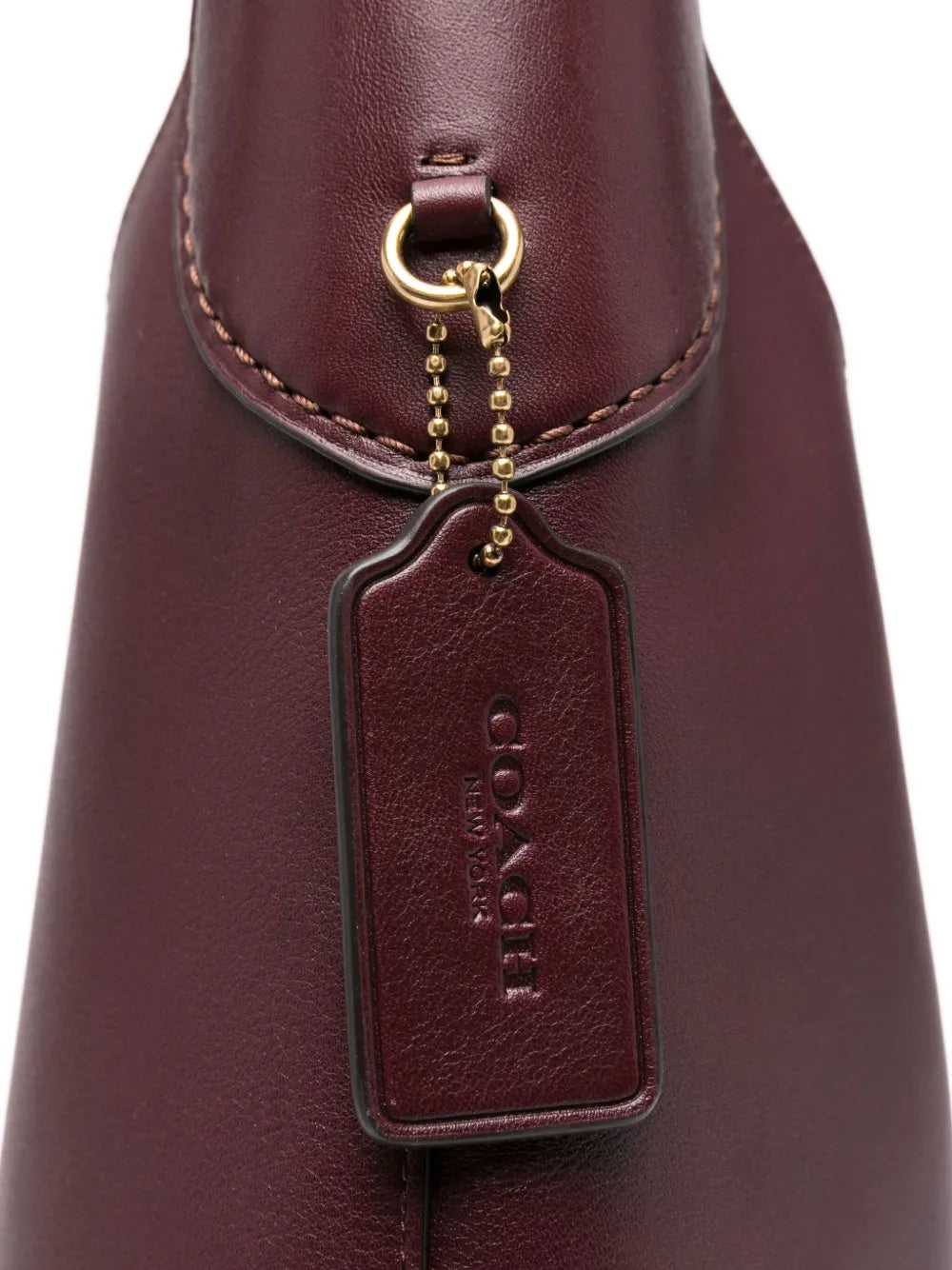 Coach 39 Brooklyn Leather Shoulder Bag — Same as shown — Size One Size — Top View