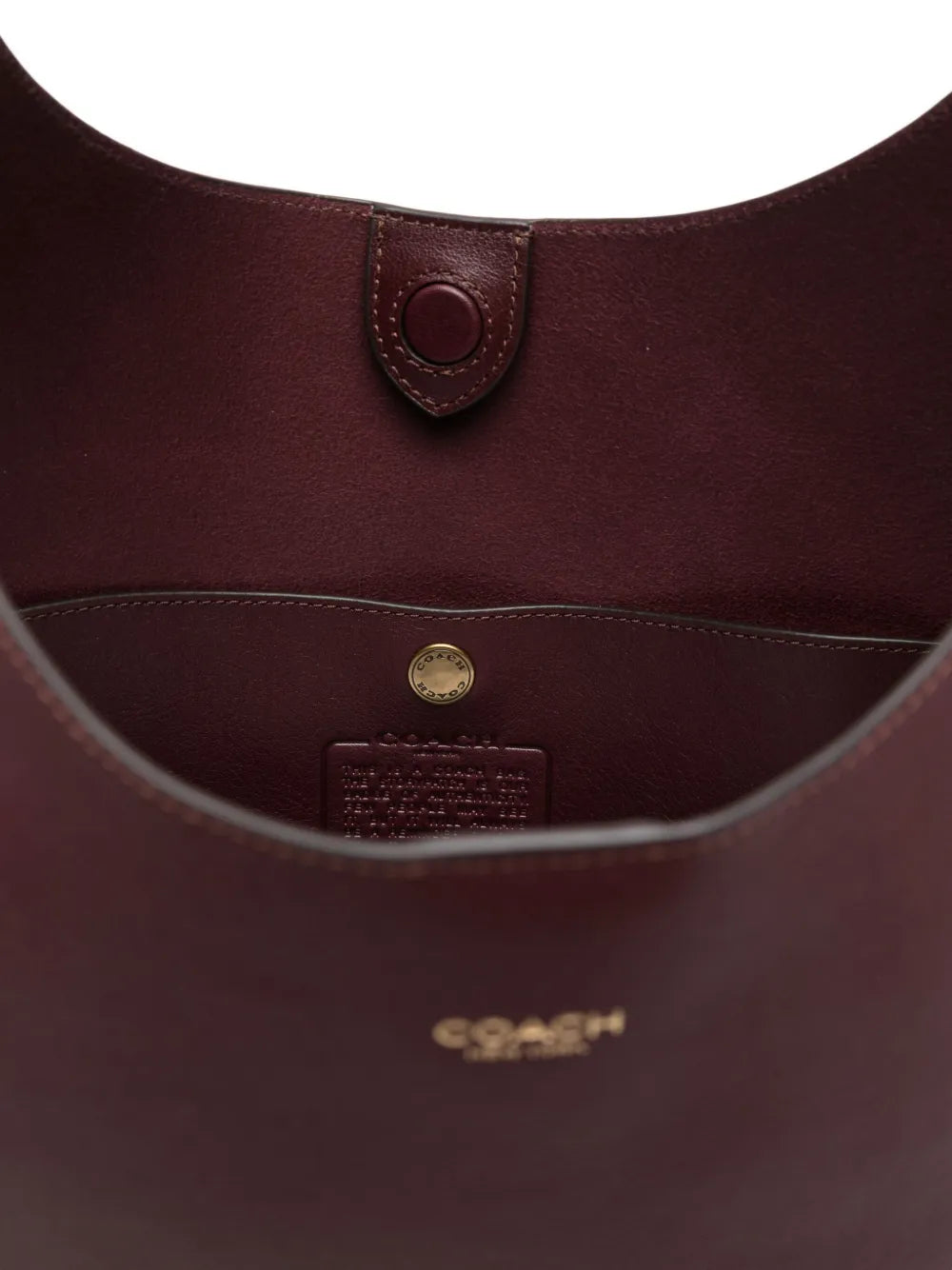 Coach 39 Brooklyn Leather Shoulder Bag — Same as shown — Size One Size — Detail View