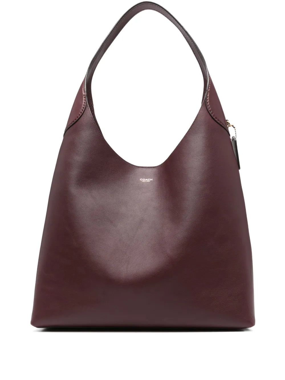 Coach 39 Brooklyn Leather Shoulder Bag — Same as shown — Size One Size — Front View