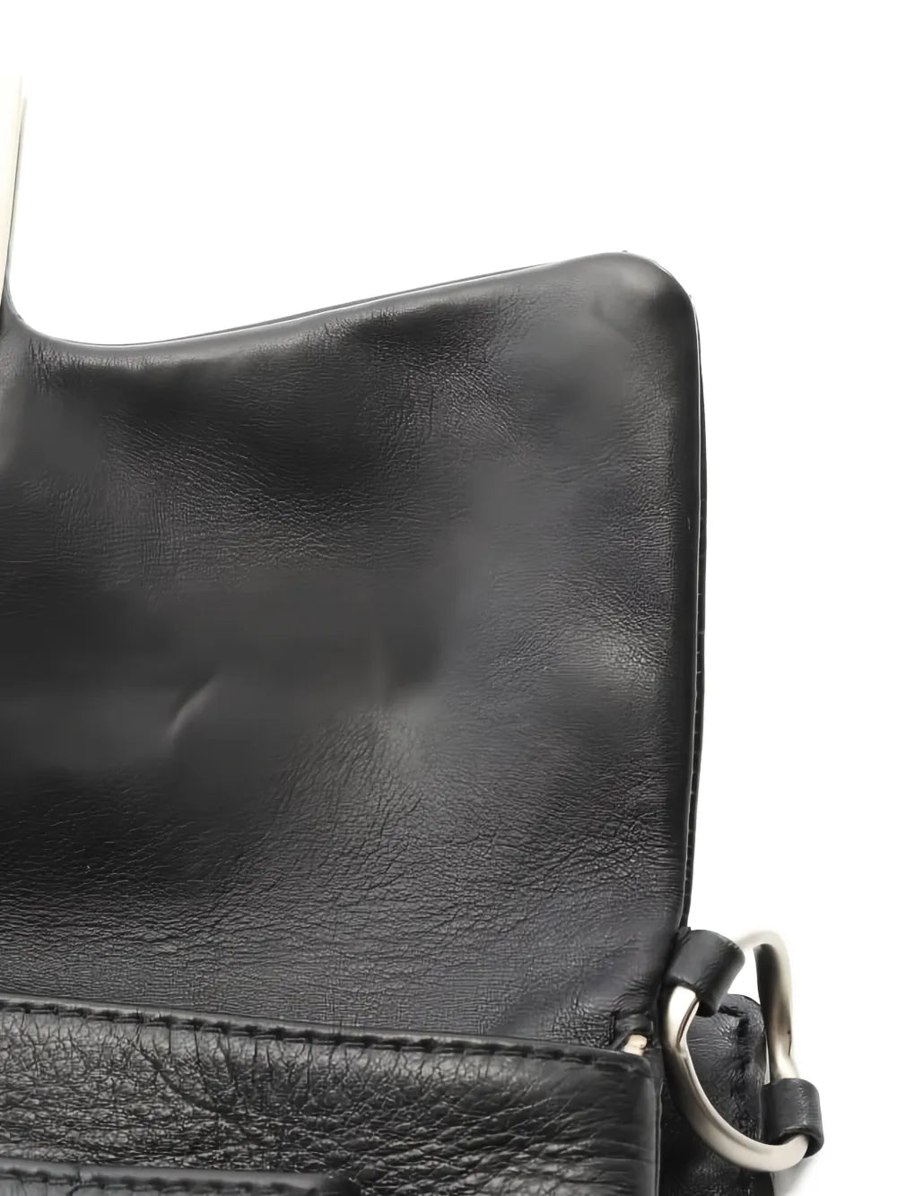 Chanel Pre Owned 2003 2004 255 Chocolate Bar Flap Closure Shoulder Bag — Same as shown — Size One Size — Detail View
