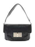 Chanel Pre Owned 2003 2004 255 Chocolate Bar Flap Closure Shoulder Bag — Same as shown — Size One Size — Front View