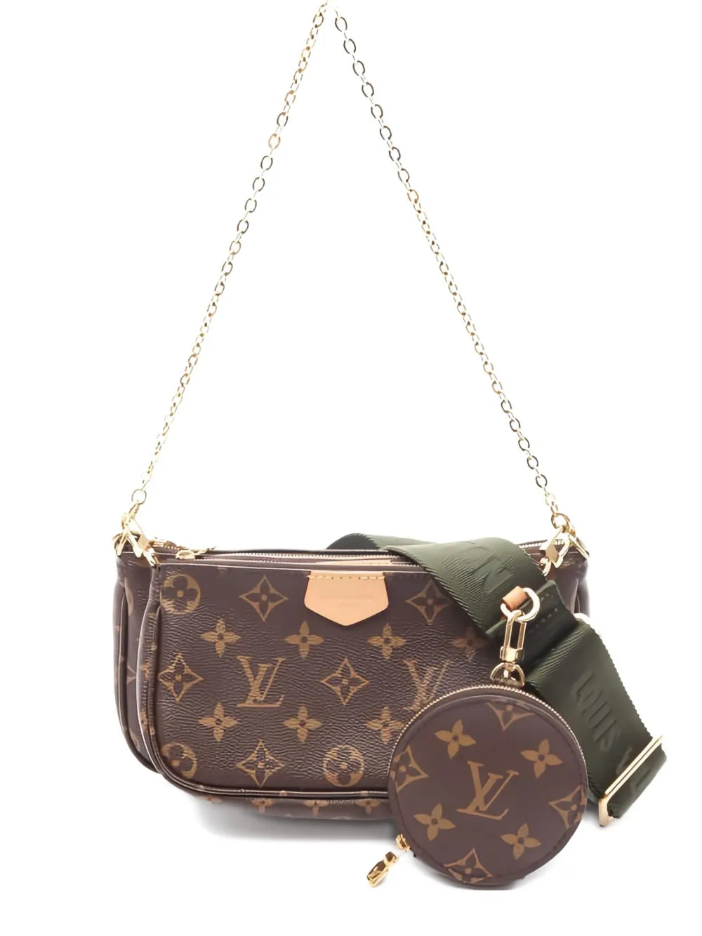 Louis Vuitton Pre Owned Multi Pochette Accessoires Shoulder Bag — Same as shown — Size One Size — Front View