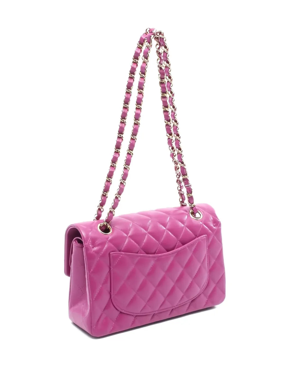 Chanel Pre Owned Double Flap Shoulder Bag — Same as shown — Size One Size — Side View