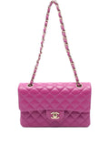 Chanel Pre Owned Double Flap Shoulder Bag — Same as shown — Size One Size — Front View