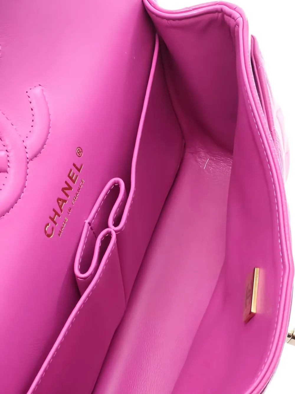 Chanel Pre Owned Double Flap Shoulder Bag — Same as shown — Size One Size — Top View