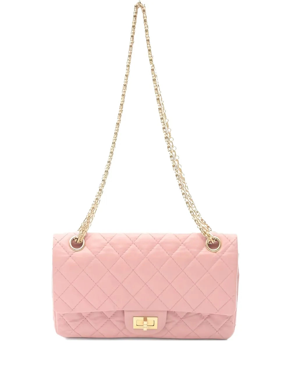 Chanel Pre Owned 255 Matelasse W Flap Shoulder Bag — Same as shown — Size One Size — Front View
