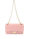 Chanel Pre Owned 255 Matelasse W Flap Shoulder Bag — Same as shown — Size One Size — Front View