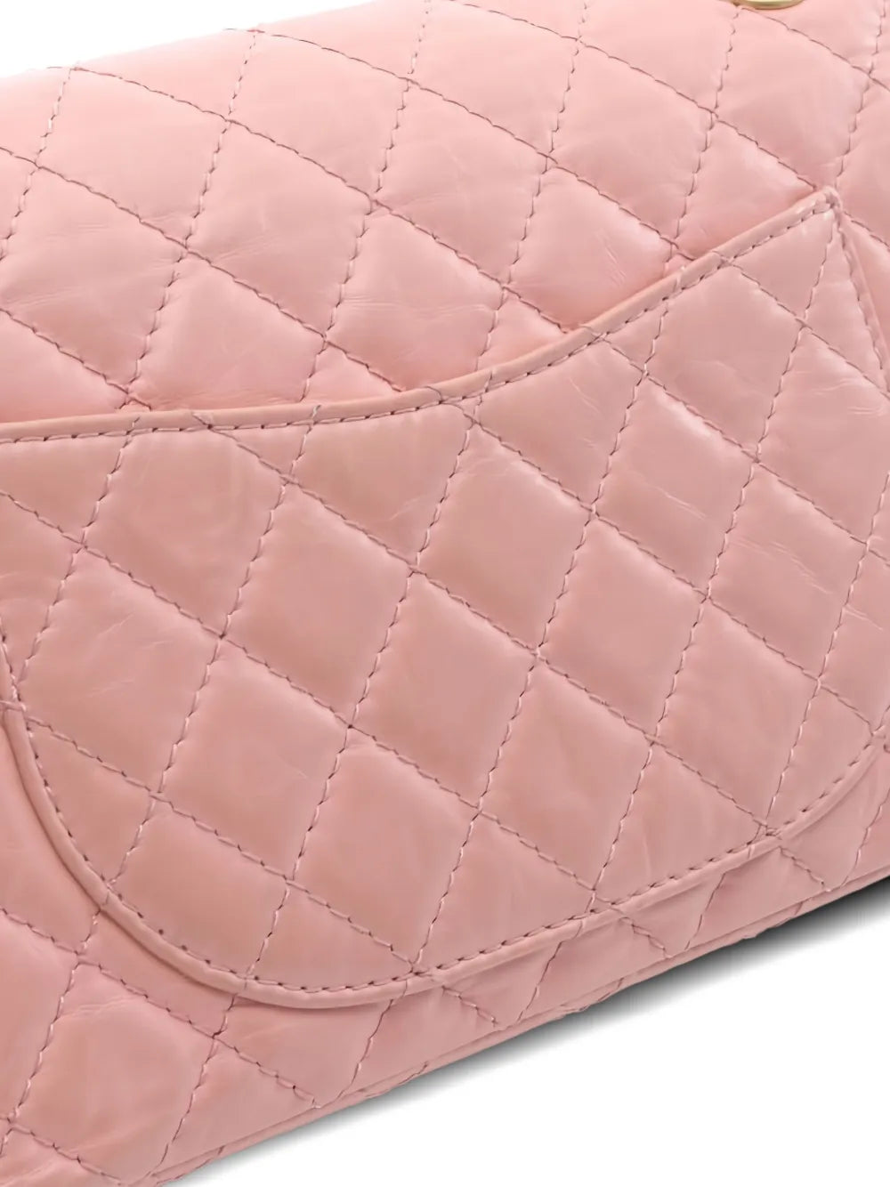 Chanel Pre Owned 255 Matelasse W Flap Shoulder Bag — Same as shown — Size One Size — Top View